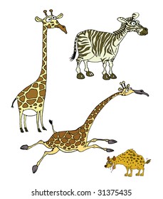 Funny african animals