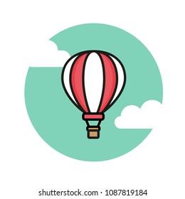 funny air ballon vector