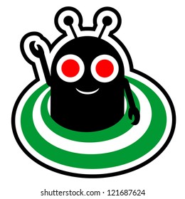 Funny alien