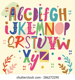 Funny alphabet