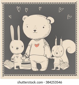 Funny Animal Card