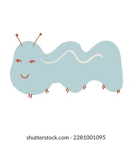 Funny animal. Vector illustration in cartoon style. 