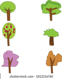 Funny animals in flower wreaths. Happy animal head with flower, fun cat and pet face in wreath. Pets and forest animals character face in flower crown stickers. Isolated vector icons set