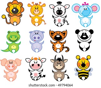 Funny animals set 1