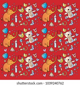 Funny baby pattern.