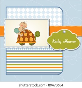 funny baby shower card