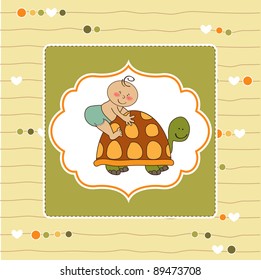 funny baby shower card