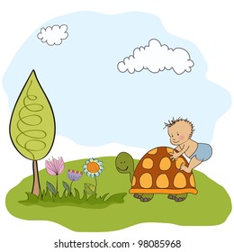 funny baby shower card