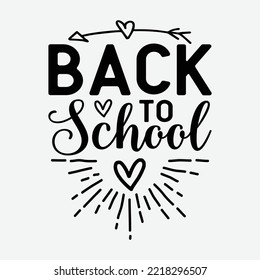Funny Back to School Gift T-shirt Design