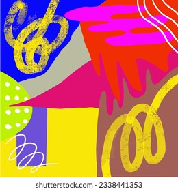 funny background and candy colors