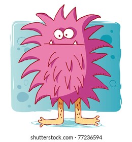 funny bacteria / funny monster