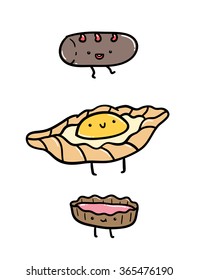 funny bakery characters