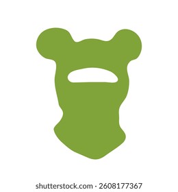 Funny Balaclava illustration. Party Hat for joy. Vector illustration