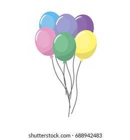 funny balloons decoration design flying