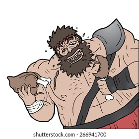 funny barbarian