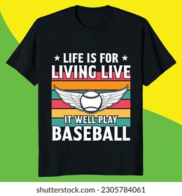 lustiges Baseball-T-Shirt-Design, Geschenk-Baseball-T-Shirt-Design