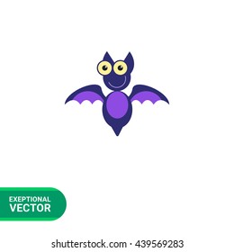 Funny bat icon