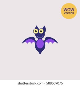 Funny bat icon