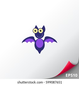 Funny bat icon