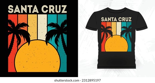 Funny Beach Summer Vacation Retro Vintage Surfing Surfer Lover Summer T-shirt Design
