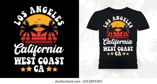 Funny Beach Summer Vacation Retro Vintage Surfing Surfer Lover Summer T-shirt Design