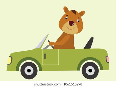funny bear cartoon