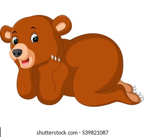 Funny Bear Cartoon Stock Vector (Royalty Free) 539821087 | Shutterstock