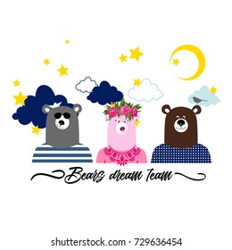 funny bears stars and month