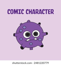 bestia divertida en cómic, bestia Pequeña