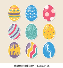 funny and beautiful eggs for Easter, Easter, holiday, Easter symbol