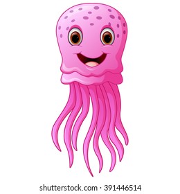 Funny and beautiful jellyfish