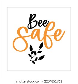  Funny bee quotes phrases set with honey, flowers, bee heart, slogans, word honey, valentine bee collection. Cute summer yellow vector illustration with honey lettering Motivation card.
