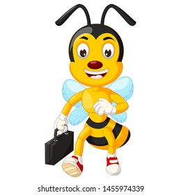 Funny Bee For Your Design