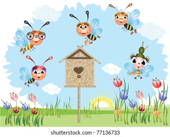 Funny bees