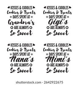 Funny Best Grandmother Quotes Set