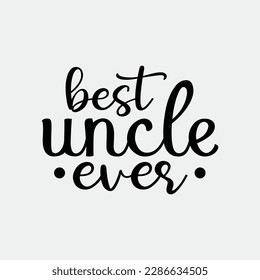 Funny Best Uncle Ever Fist-bump funny t-shirt design