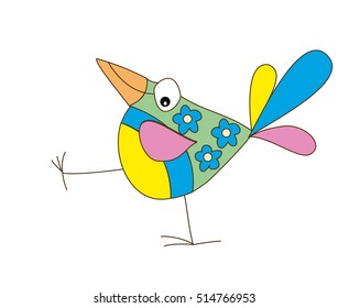 Funny bird