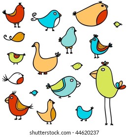 Funny birds
