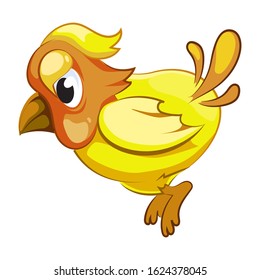 Funny Birds Character Vector  icon