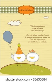 funny birthday party greeting card