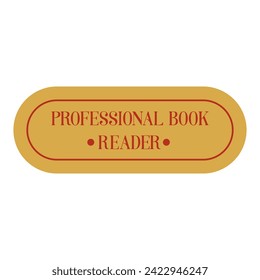 Funny book lover phrase. Introvert quotes. Studying, literature, teacher. Library or bookshop wall art, poster. Hand drawn isolated vector art illustration