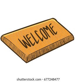 Welcome Mat Cartoon Images Stock Photos Vectors Shutterstock