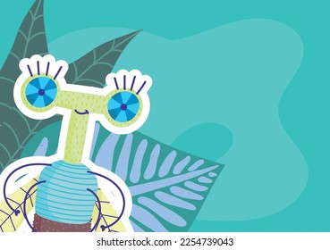 estilo de dibujos animados divertidos