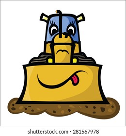 Funny Bulldozer