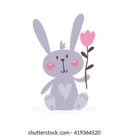 Funny bunny card