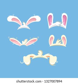 Funny bunny ears set	
