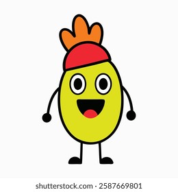 Funny burger vector illustration art for national hamburger day