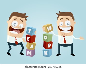 funny business teamwork