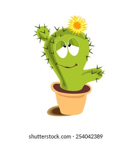  Funny cactus cartoon 