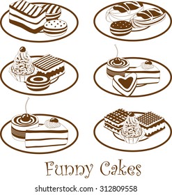 funny cakes